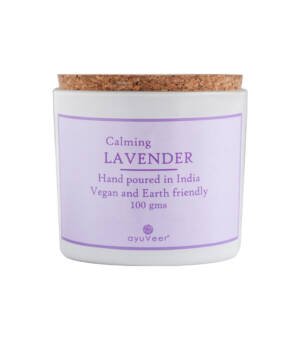 LAVENDAR JAR CANDLE (100 GMS)
